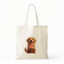 Golden Retriever Hjärtväskor