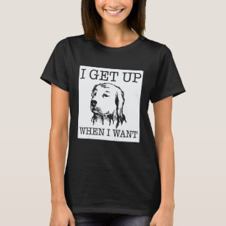 Golden Retriever hund 1 T Shirt
