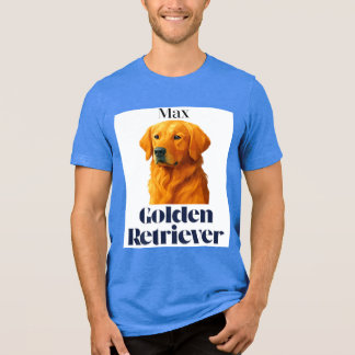 Golden Retriever,Hund älskare,Pet Porträtt,Cute Hu T Shirt