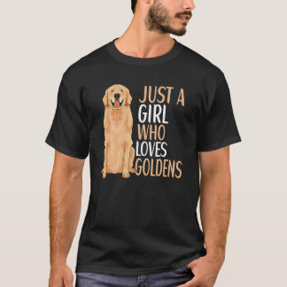 Golden Retriever Hund Apparat För manar kvinnor -  T Shirt