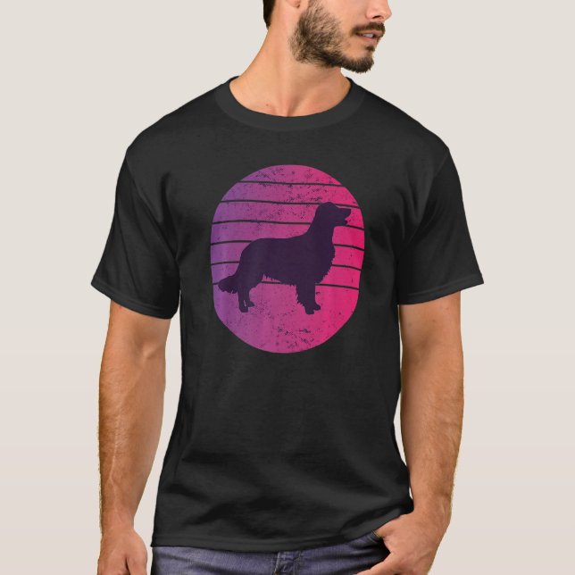 Golden Retriever Hund aveln 49 T Shirt (Framsida)