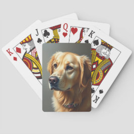 Golden Retriever Hund Casinokort