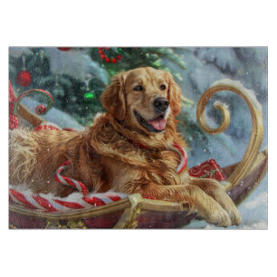 Golden Retriever Hund Jul Festive