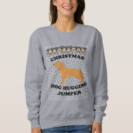 Golden Retriever hund jul-Hund Hugger T Shirt