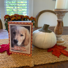 Golden Retriever Hund Julkort för Tacksägelse Kort