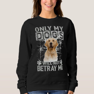 Golden Retriever Hund kommer inte att ge mig något T Shirt