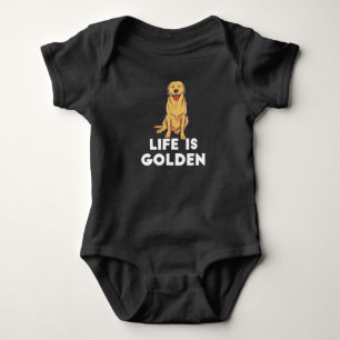 Golden Retriever Hund - Livet är gyllene T Shirt