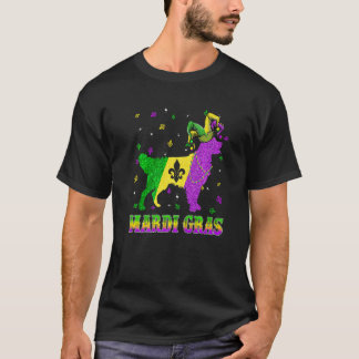 Golden Retriever Hund Mardi Gras Karneval Pajas Be T Shirt