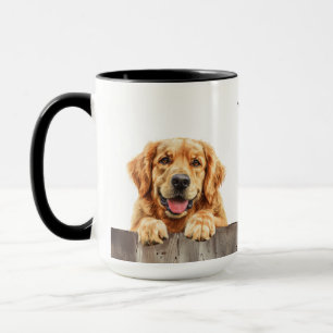 Golden Retriever Hund Mugg
