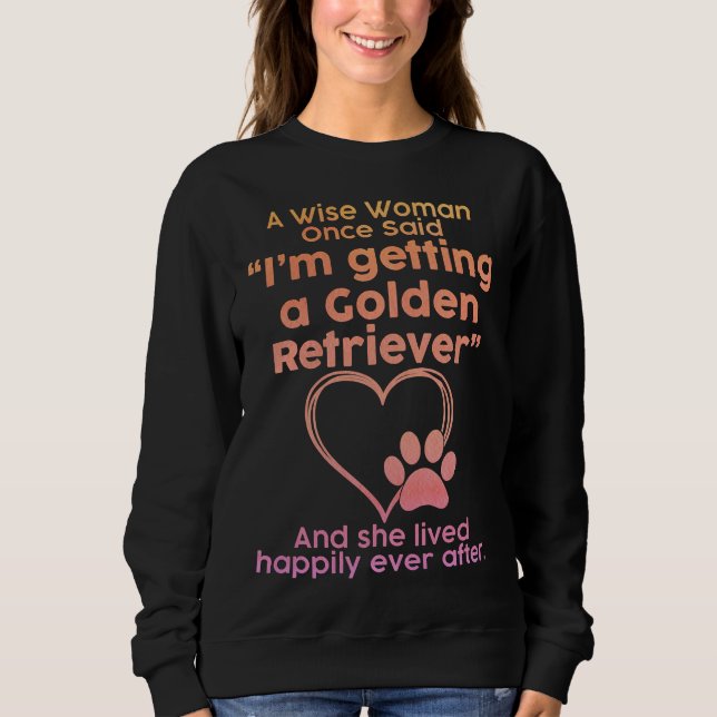 Golden Retriever Hund Pet Mamma T Shirt (Framsida)