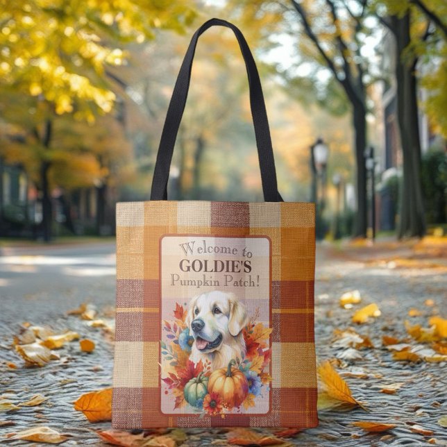 Golden Retriever Hund Tygkasse (Skapare uppladdad)