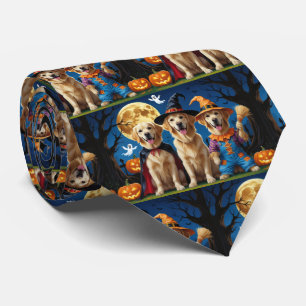 Golden Retriever Hundar Pumpkin Halloween Funny Slips