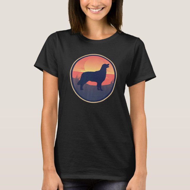 Golden Retriever Hundras 35 T Shirt (Framsida)