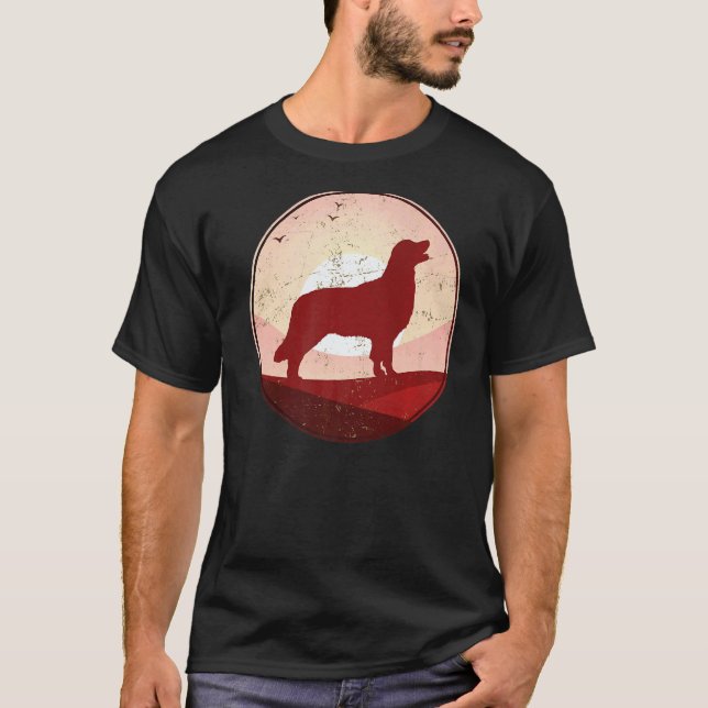 Golden Retriever Hundras  9 T Shirt (Framsida)