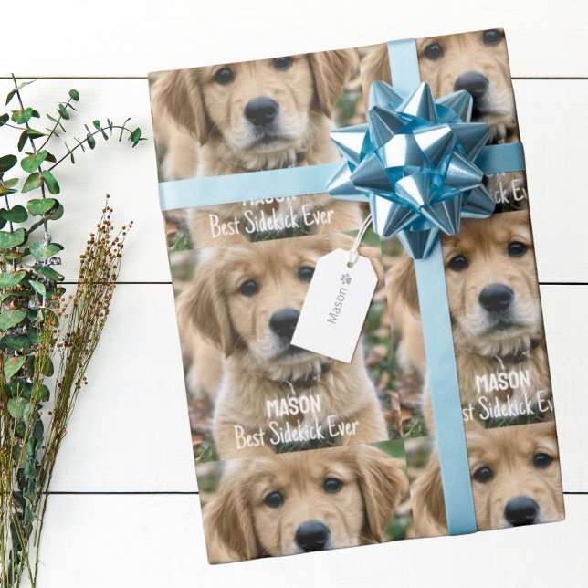 Golden Retriever Husdjur Anpassad Husdjur Foto och Presentpapper (Skapare uppladdad)