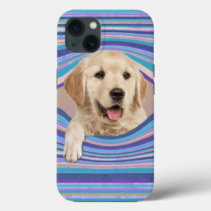 Golden Retriever i Stripe Hål