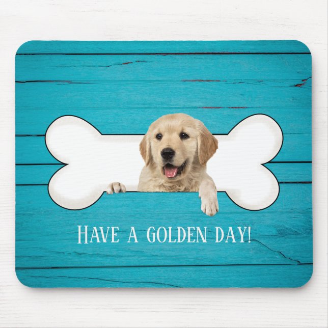 Golden Retriever in hund bone Musmatta (Framsidan)