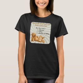 Golden Retriever-influencer måste ha T Shirt