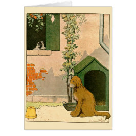 Golden Retriever & Jack Russell Terrier Note Cards Hälsningskort