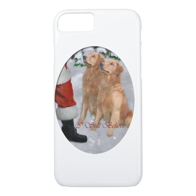 Golden Retriever-jul Case-Mate iPhone Skal (Baksida)