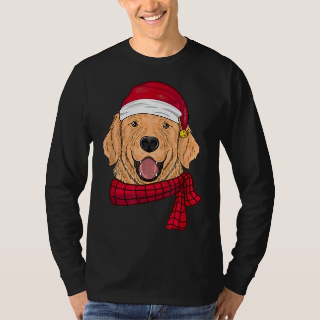 Golden Retriever jul Labrador Retriever T Shirt (Framsida)