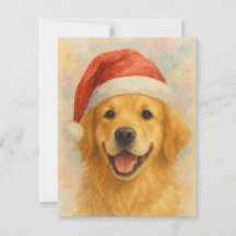 Golden Retriever-julkort