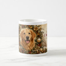 Golden Retriever Julmugg | Golden Jul