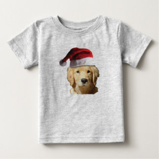 Golden Retriever Jultomten T Shirt