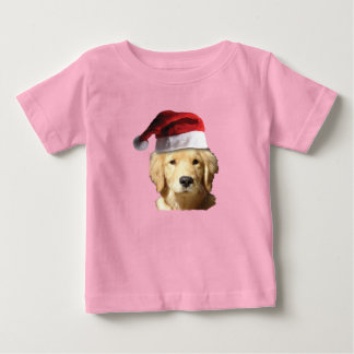 Golden Retriever Jultomten T Shirt