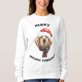 Golden Retriever-jultröskel T Shirt