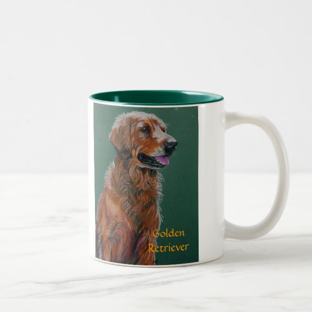 "Golden Retriever" Kaffe Mugg (Höger)