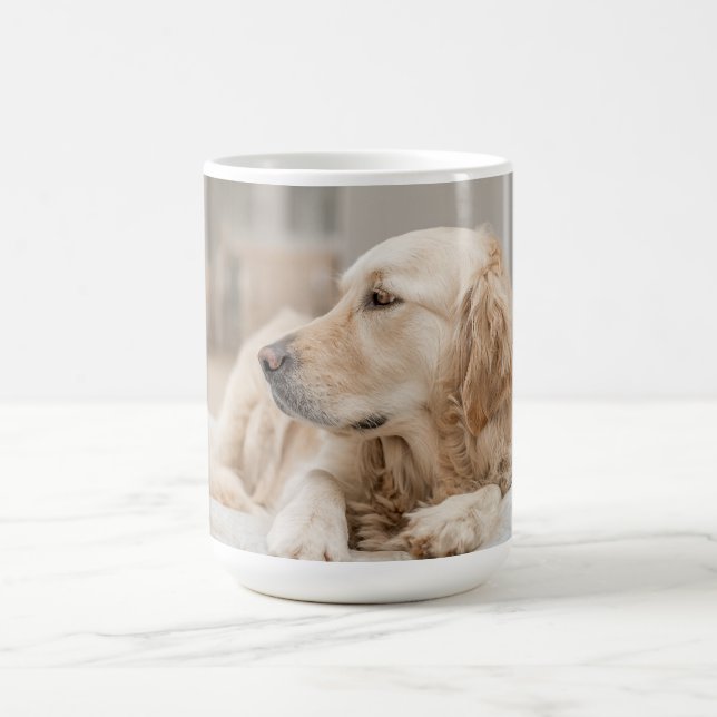 Golden Retriever Kaffemugg (Center)