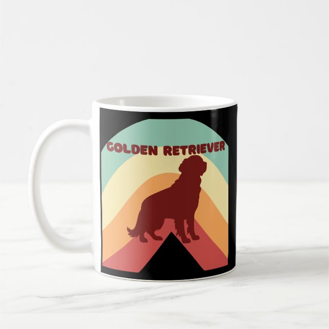 Golden Retriever  Kaffemugg (Vänster)
