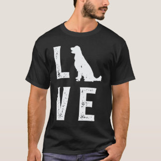Golden Retriever Kärlek 1 T Shirt
