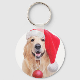 Golden Retriever Keychain Nyckelring