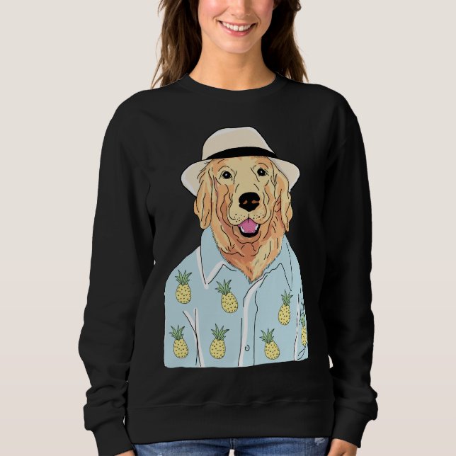 Golden Retriever, kläder T Shirt (Framsida)