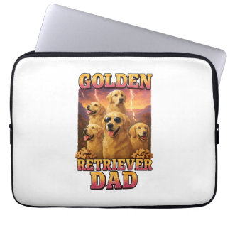Golden Retriever Kopiera Kopiera Kopiera Laptop Fodral