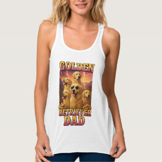 Golden Retriever Kopiera Kopiera Kopiera Linne Med Racerback