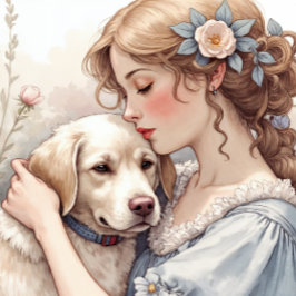 Golden Retriever Kuddvar Kudde