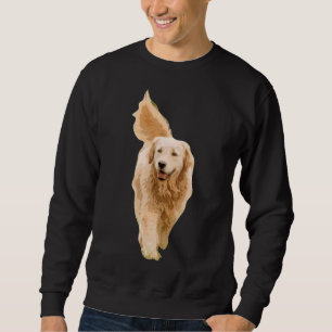 Golden Retriever Lab Lång Ärmad Tröja