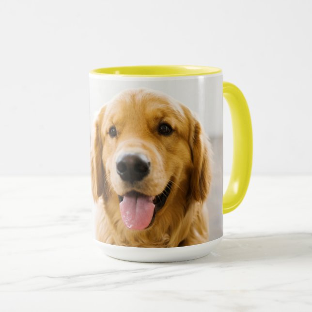 Golden Retriever ler Mugg (Framsida höger)