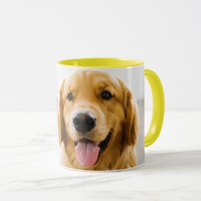 Golden Retriever ler Mugg (Framsida höger)