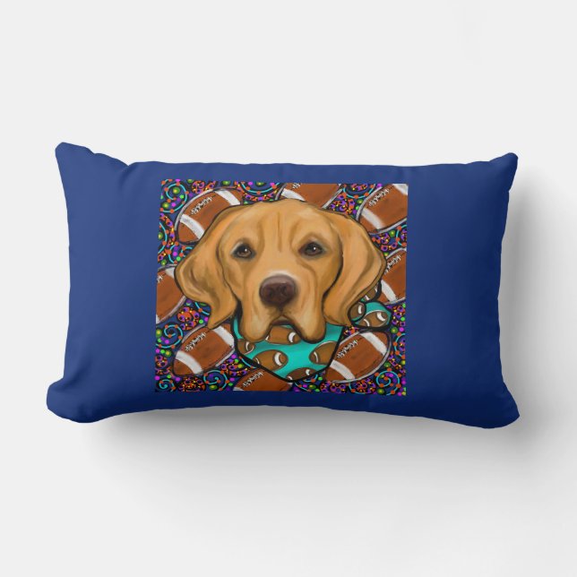Golden Retriever Lumbarkudde (Framsida)