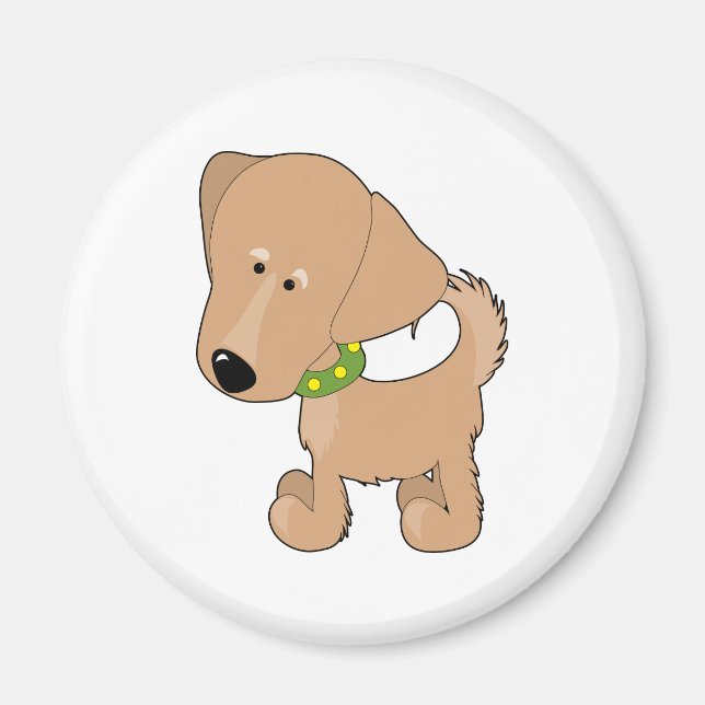 Golden Retriever Magnet (Framsidan)
