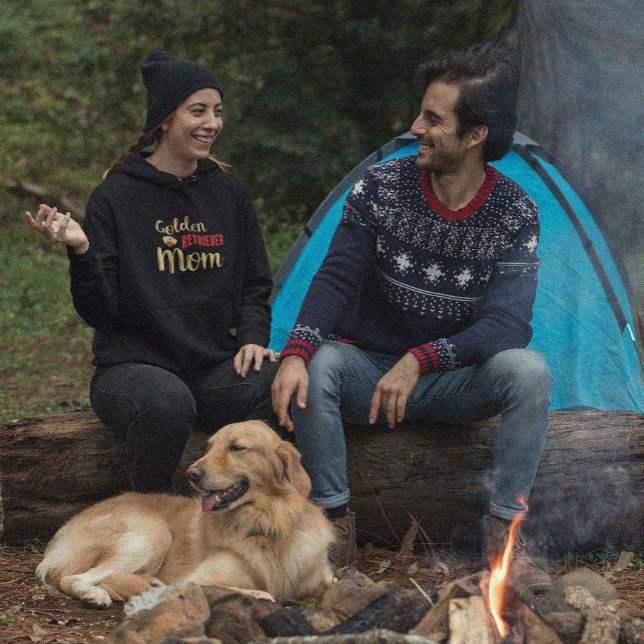 Golden Retriever Mamma Hoodie (Skapare uppladdad)