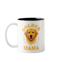 Golden Retriever Mamma hund älskare djurälskare-kv
