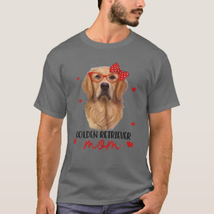 Golden Retriever Mamma Hund Bandana Hund älskare-g T Shirt
