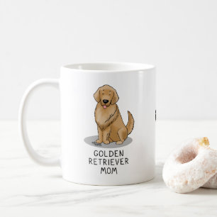 Golden Retriever Mamma - Hund Kaffemugg