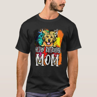 Golden Retriever Mamma Hund T Shirt