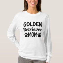 Golden Retriever Mamma Hundälskare Långärmad Anpas